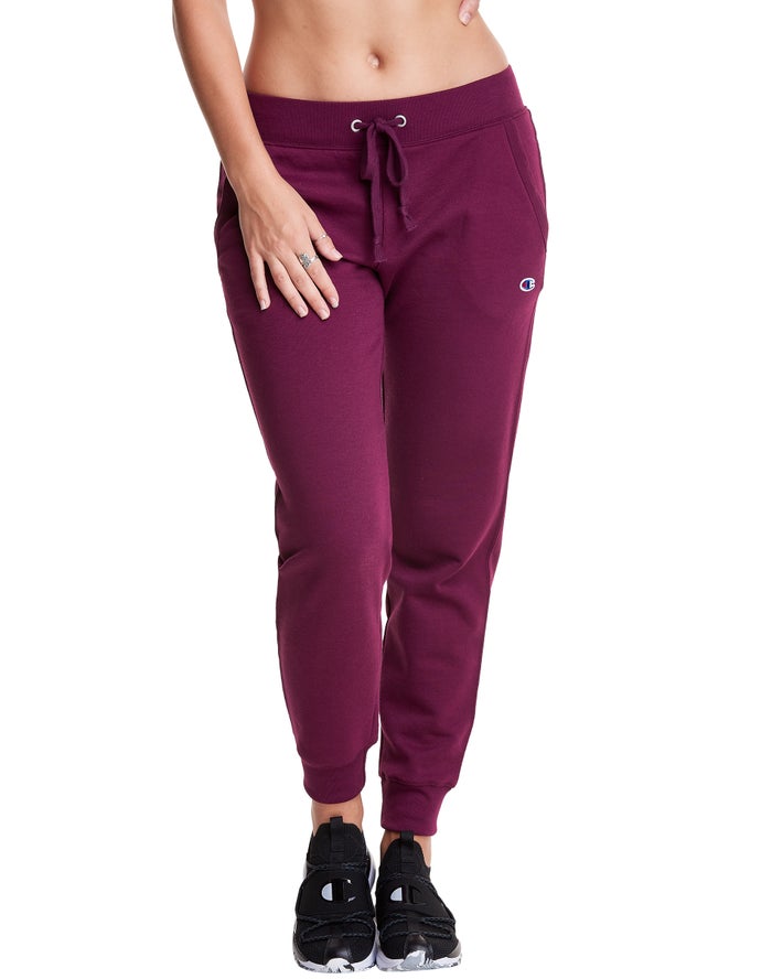 Jogger Champion Mujer - Powerblend Fleece ( Moradas Oscuro ) 5906132-CG